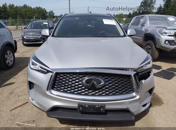 3PCAJ5M35KF140892 2019 INFINITI QX50 Silver Вид щитка приладів