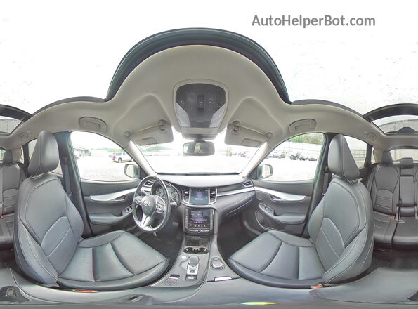 3PCAJ5M35LF105738 2020 INFINITI QX50 Белый Панорамный вид салона 360°