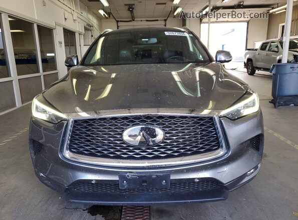 3PCAJ5M36KF116231 2019 INFINITI QX50 Gray Դիմացի տեսք
