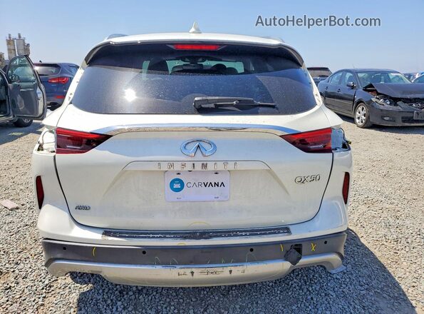 3PCAJ5M36KF118559 2019 INFINITI QX50 White 