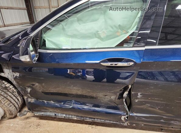 3PCAJ5M36LF103819 2020 INFINITI QX50 Blue Вид салону спереду