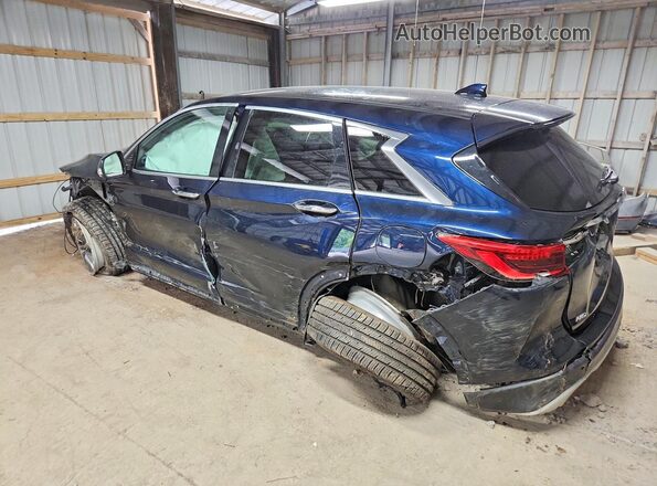 3PCAJ5M36LF103819 2020 INFINITI QX50 Blue Задня ліва чверть