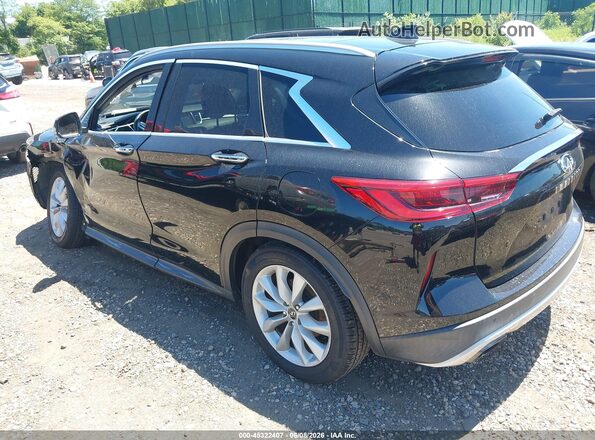 3PCAJ5M37KF100765 2019 INFINITI QX50 Black Հետևի ձախ