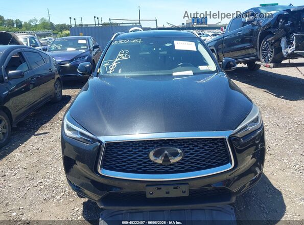 3PCAJ5M37KF100765 2019 INFINITI QX50 Black Սարքավորումների վահանակի տեսք