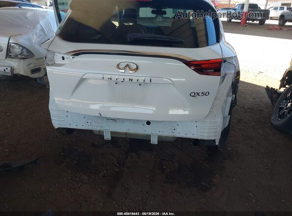 3PCAJ5M37KF101415 2019 INFINITI QX50 White Вид спереду