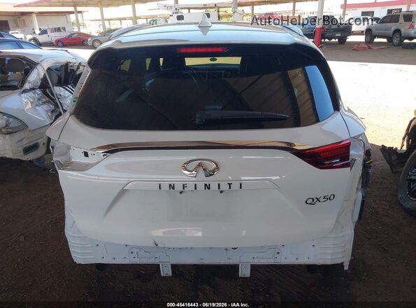 3PCAJ5M37KF101415 2019 INFINITI QX50 White 