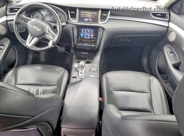 3PCAJ5M37KF126797 2019 INFINITI QX50 Gray Widok deski rozdzielczej