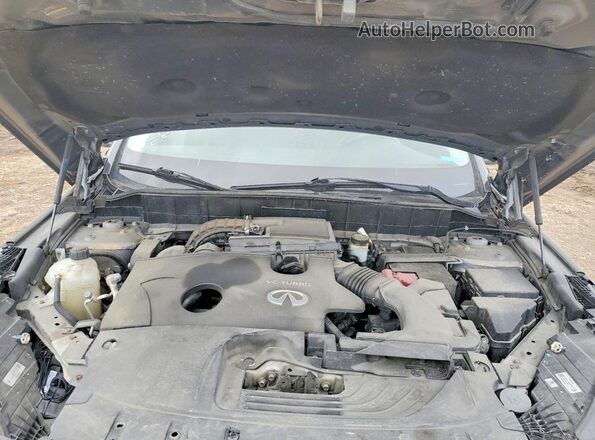 3PCAJ5M37KF126797 2019 INFINITI QX50 Gray Widok wnętrza z tyłu
