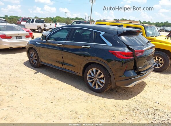 3PCAJ5M38LF113350 2020 INFINITI QX50 Черный Задняя левая четверть