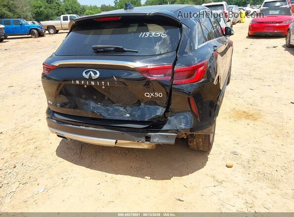 3PCAJ5M38LF113350 2020 INFINITI QX50 Черный Вид спереди