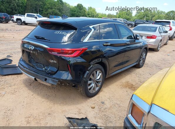 3PCAJ5M38LF113350 2020 INFINITI QX50 Черный Задняя правая четверть