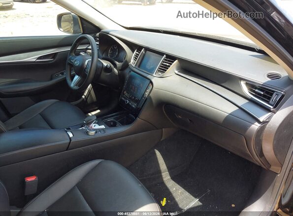 3PCAJ5M38LF113350 2020 INFINITI QX50 Черный Вид салона спереди