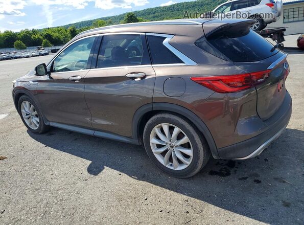 3PCAJ5M39KF100475 2019 INFINITI QX50 Brown Задня ліва чверть