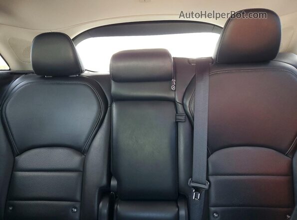3PCAJ5M39KF100475 2019 INFINITI QX50 Brown Вид задніх сидінь