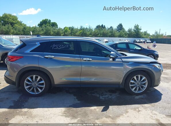 3PCAJ5M39LF113311 2020 INFINITI QX50 Gray Rear interior view