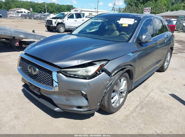 3PCAJ5M39LF113311 2020 INFINITI QX50 Gray Front view