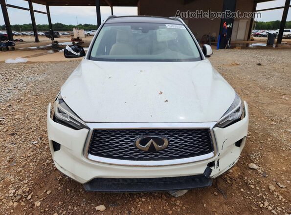 3PCAJ5M3XKF130200 2019 INFINITI QX50 White Вид спереду