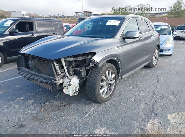 3PCAJ5M3XLF113219 2020 INFINITI QX50 Серый Передняя левая четверть
