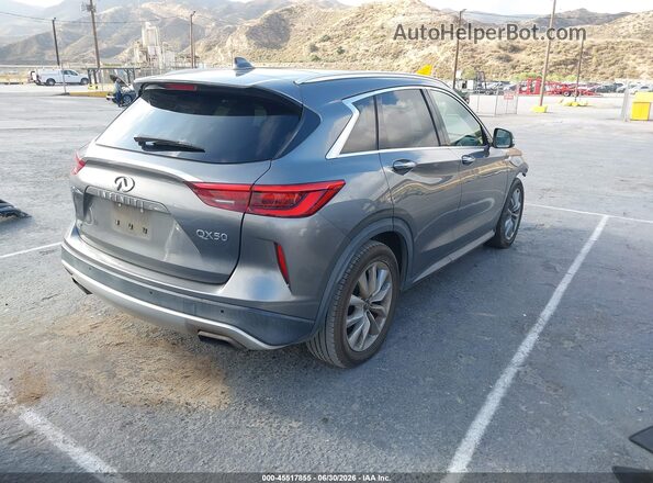 3PCAJ5M3XLF113219 2020 INFINITI QX50 Серый Задняя правая четверть