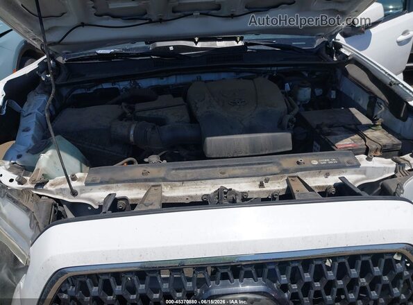 3TMAZ5CN0JM065461 2018 TOYOTA TACOMA White Հետևի տեսք