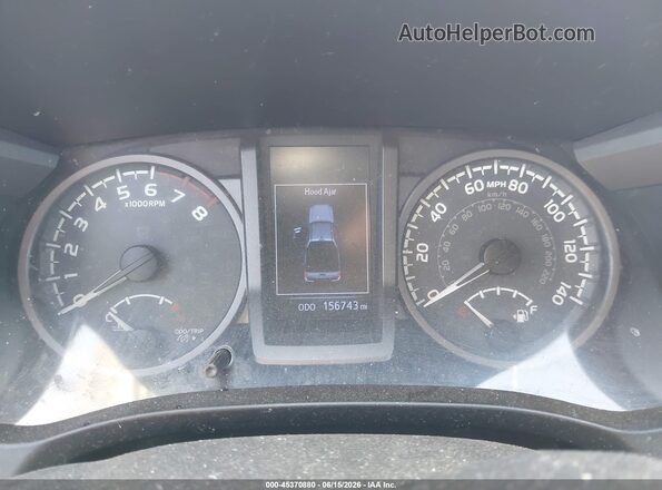 3TMAZ5CN0JM065461 2018 TOYOTA TACOMA White Հետևի նստատեղերի տեսք