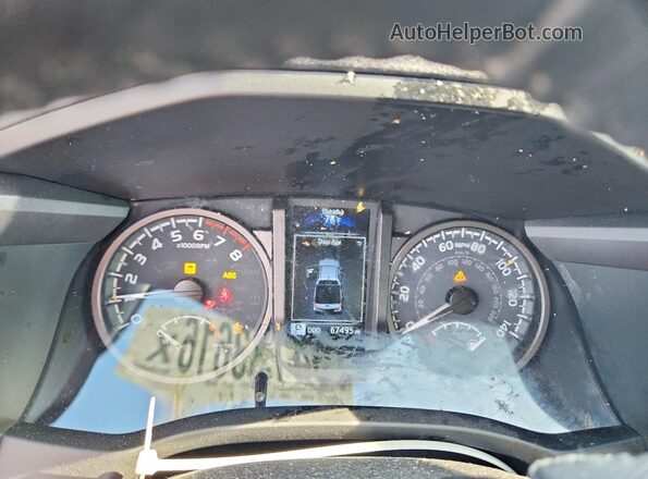 3TMAZ5CN0PM217280 2023 TOYOTA TACOMA Silver Սարքավորումների վահանակի տեսք