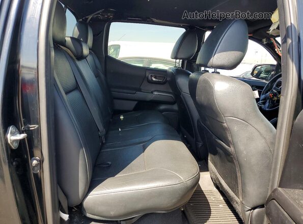 3TMAZ5CN2KM079847 2019 TOYOTA TACOMA Black Widok tylnych siedzeń