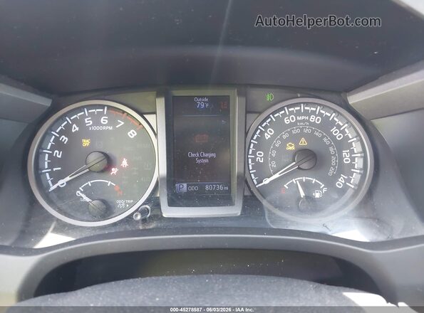 3TMAZ5CN2KM112622 2019 TOYOTA TACOMA Black Widok tylnych siedzeń