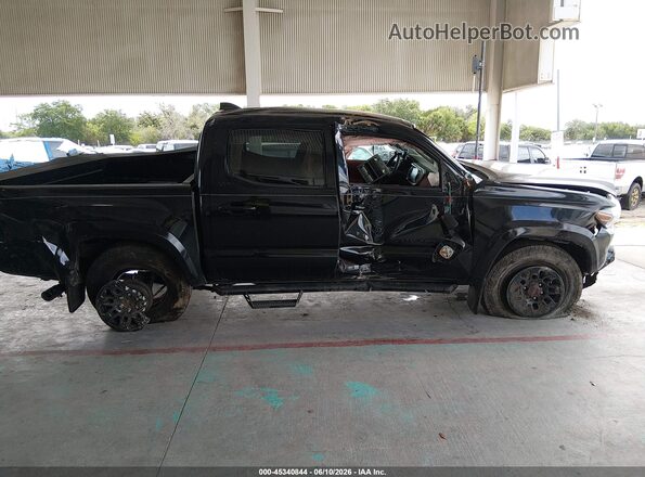 3TMAZ5CN2NM186286 2022 TOYOTA TACOMA Black Вид задньої частини салону