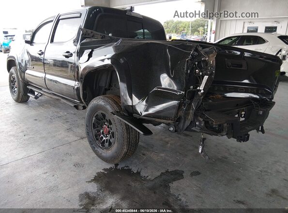 3TMAZ5CN2NM186286 2022 TOYOTA TACOMA Black Задня ліва чверть