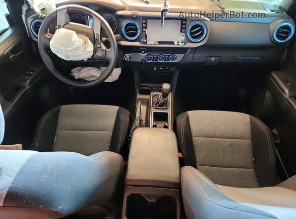 3TMAZ5CN2PM200187 2023 TOYOTA TACOMA Синий Вид панели приборов
