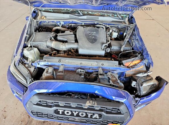 3TMAZ5CN2PM200187 2023 TOYOTA TACOMA Синий Вид задней части салона