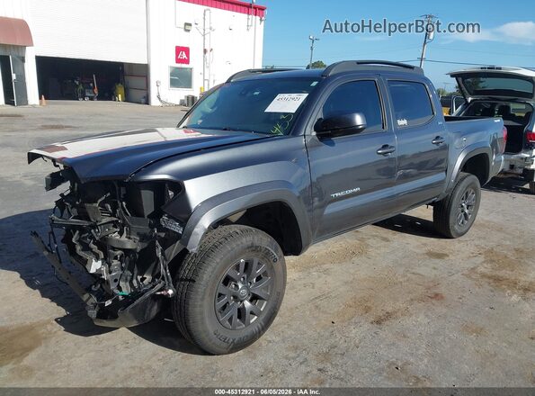3TMAZ5CN2PM214719 2023 TOYOTA TACOMA Gray წინა მარცხენა ხედი სამი მეოთხედიდან