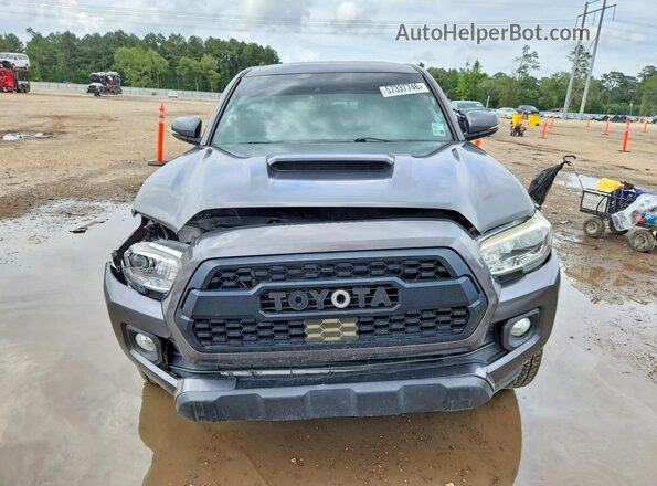 3TMAZ5CN3KM079503 2019 TOYOTA TACOMA Gray Widok z przodu