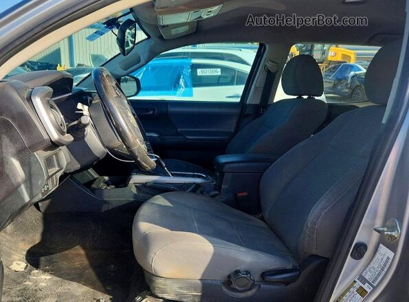 3TMAZ5CN4HM044767 2017 TOYOTA TACOMA Silver Սալոնի դիմացի տեսք
