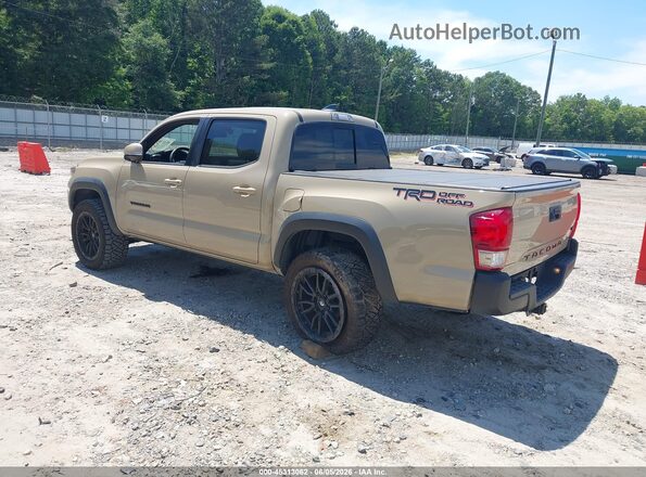 3TMAZ5CN4HM049905 2017 TOYOTA TACOMA Tan Հետևի ձախ
