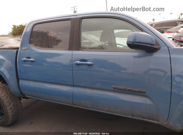 3TMAZ5CN4KM096018 2019 TOYOTA TACOMA Синий Панорамный вид салона 360°