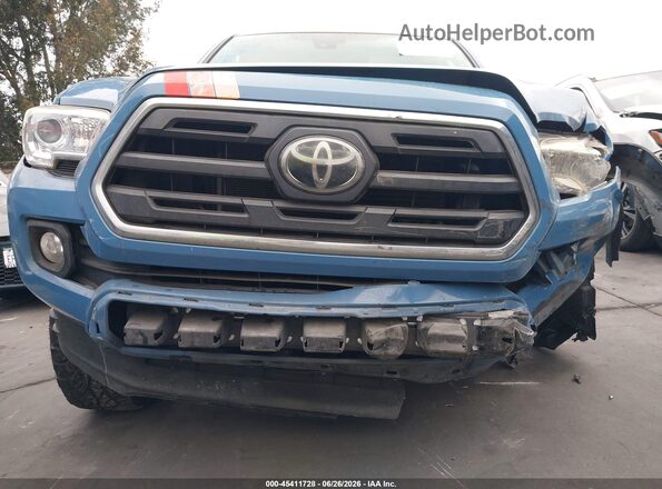 3TMAZ5CN4KM096018 2019 TOYOTA TACOMA Синий 