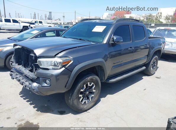 3TMAZ5CN5HM030571 2017 TOYOTA TACOMA Серый Передняя левая четверть