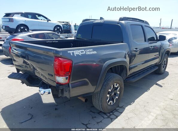 3TMAZ5CN5HM030571 2017 TOYOTA TACOMA Серый Задняя правая четверть