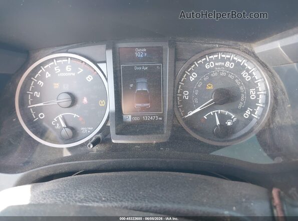 3TMAZ5CN5HM037441 2017 TOYOTA TACOMA Tan Widok tylnych siedzeń