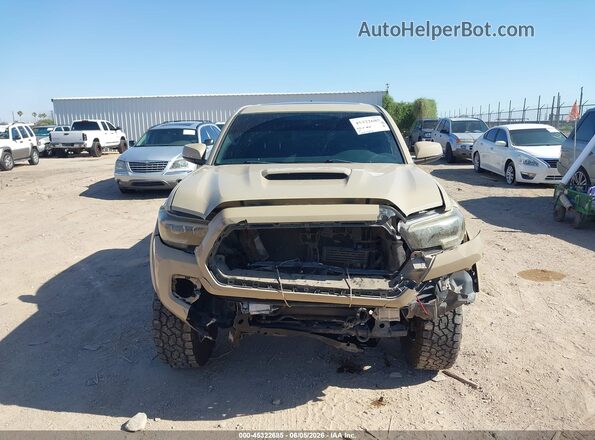 3TMAZ5CN5HM037441 2017 TOYOTA TACOMA Tan Widok zestawu wskaźników