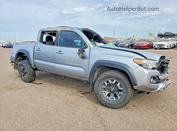 3TMAZ5CN5MM147142 2021 TOYOTA TACOMA Silver Przód prawy