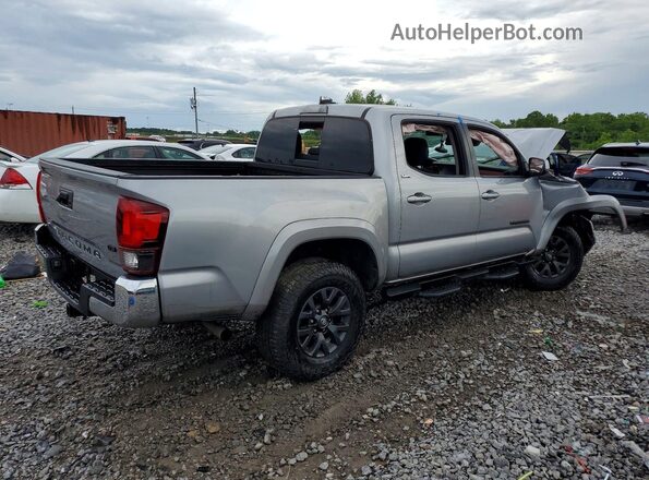 3TMAZ5CN6MM149496 2021 TOYOTA TACOMA Silver Trasero derecho
