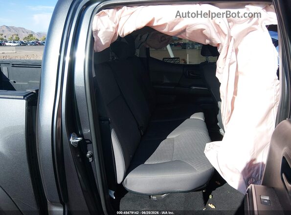 3TMAZ5CN7MM145182 2021 TOYOTA TACOMA Gray Widok naklejki z numerem VIN