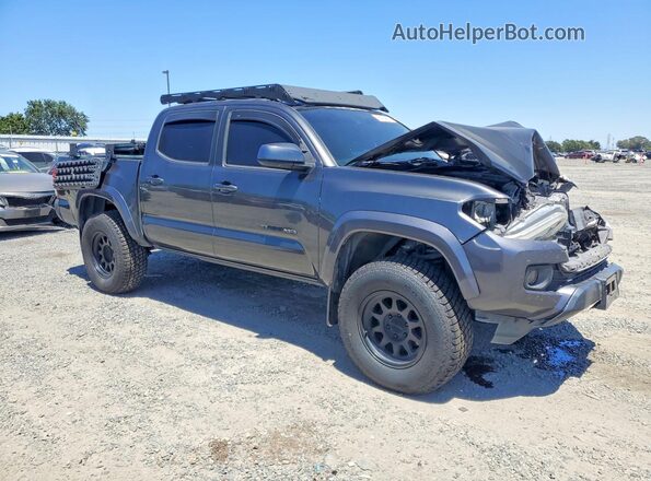 3TMAZ5CN8JM053574 2018 TOYOTA TACOMA Gray 