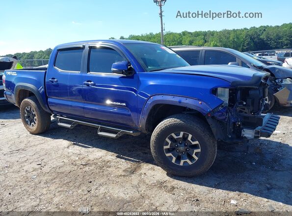3TMAZ5CN8PM217902 2023 TOYOTA TACOMA Синий Панорамный вид салона 360°