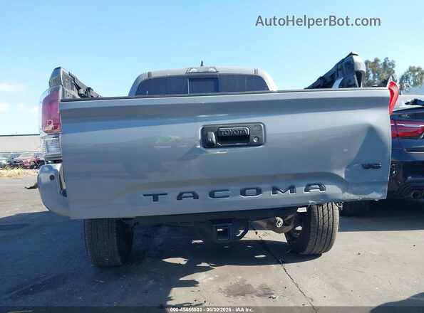3TMAZ5CN9MM153087 2021 TOYOTA TACOMA Gray Вид щитка приладів