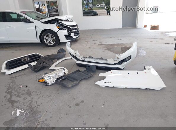 3TMAZ5CNXLM131999 2020 TOYOTA TACOMA White Vista del cuadro de instrumentos