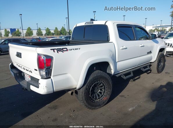 3TMAZ5CNXMM153860 2021 TOYOTA TACOMA White უკანა მარჯვენა